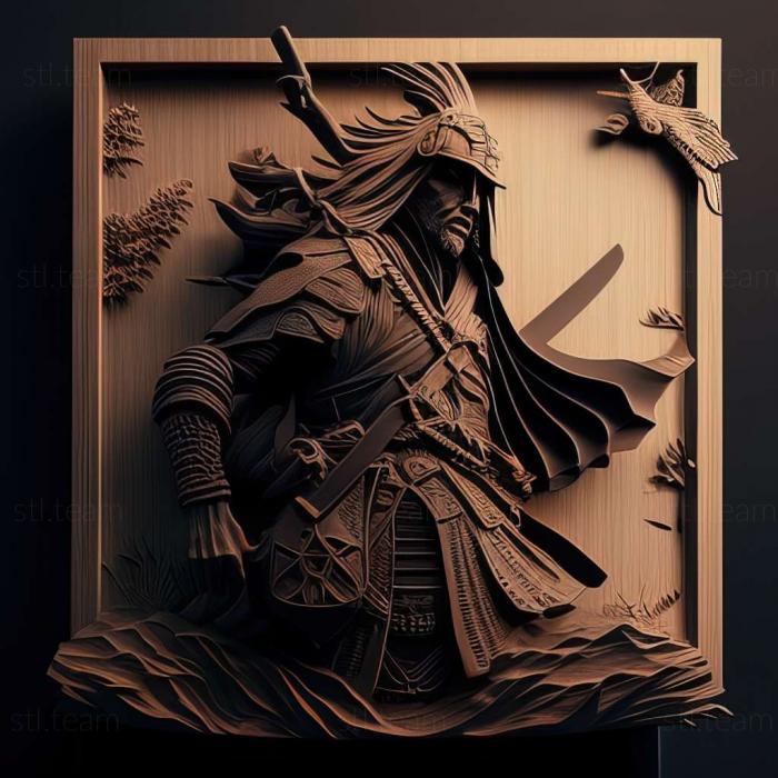 3D model Total War Shogun 2  Fall of the Samurai game (STL)